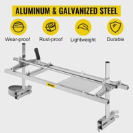 VEVOR Prijenosna pilana, za pile 14–36 inča, aluminij i pocinčani čelik, rez do 13", srebrna